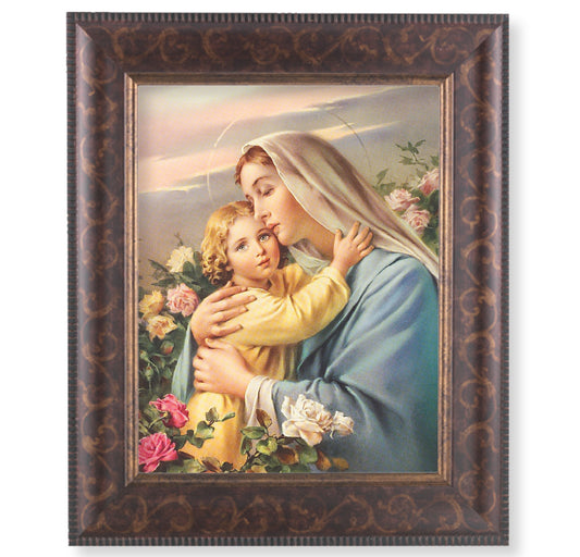 Madonna and Child Art-Deco Framed Art