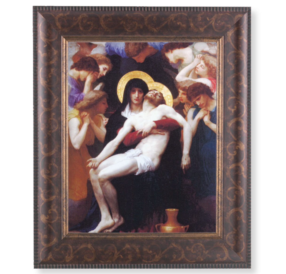 Miraculous Mary Art-Deco Framed Art
