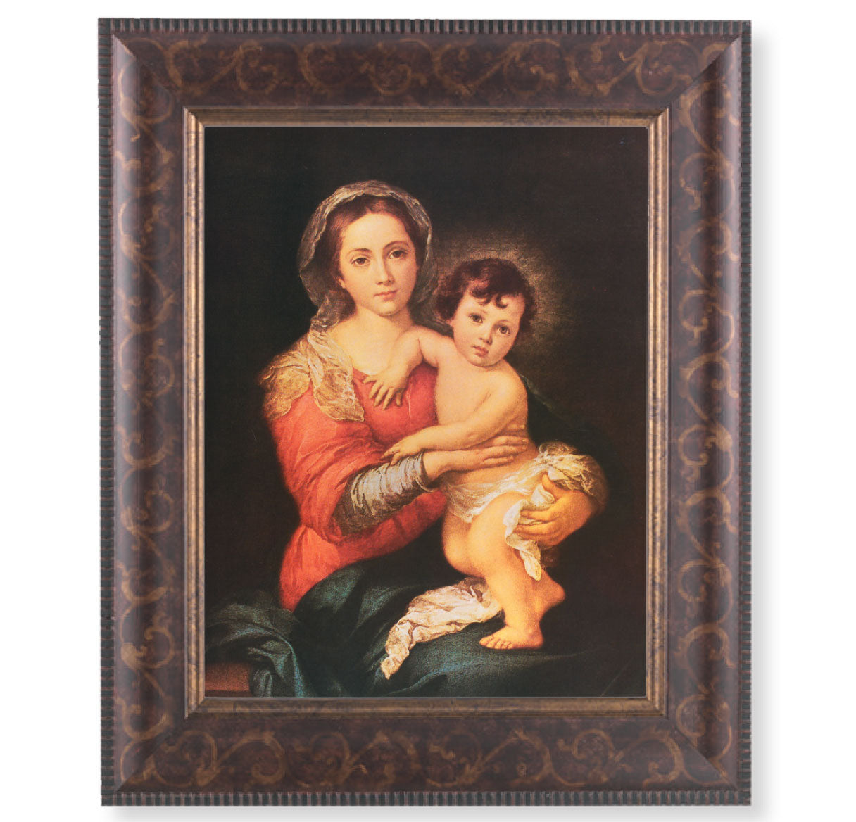 Madonna and Child Art-Deco Framed Art