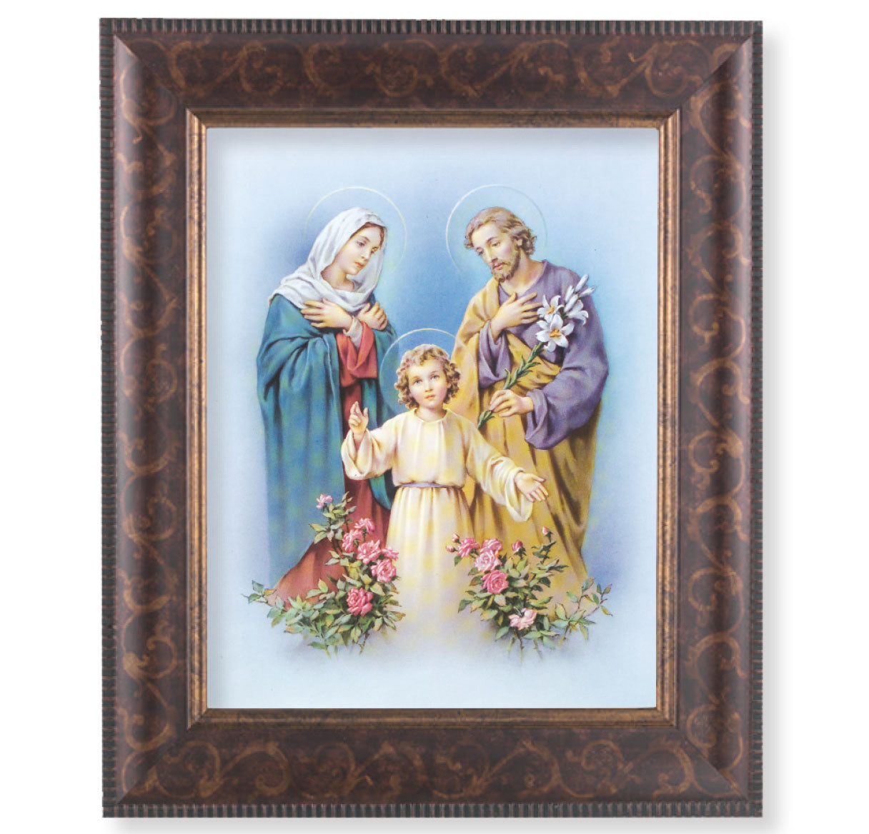 Holy Family Art-Deco Framed Art