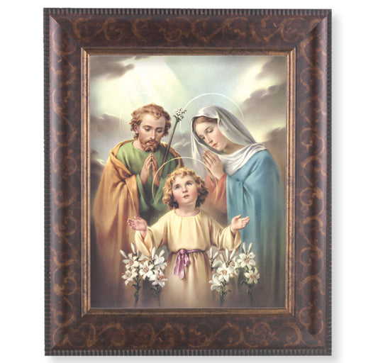 Holy Family Art-Deco Framed Art