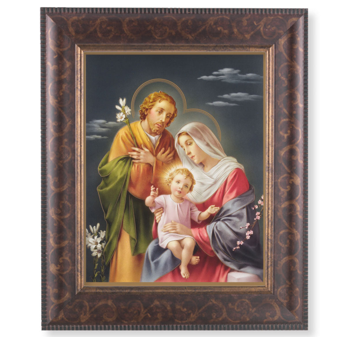Holy Family Art-Deco Framed Art