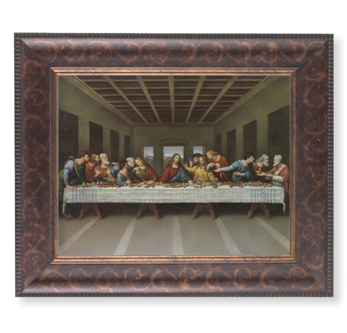 The Last Supper Art-Deco Framed Art