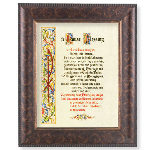 House Blessing Art-Deco Framed Art