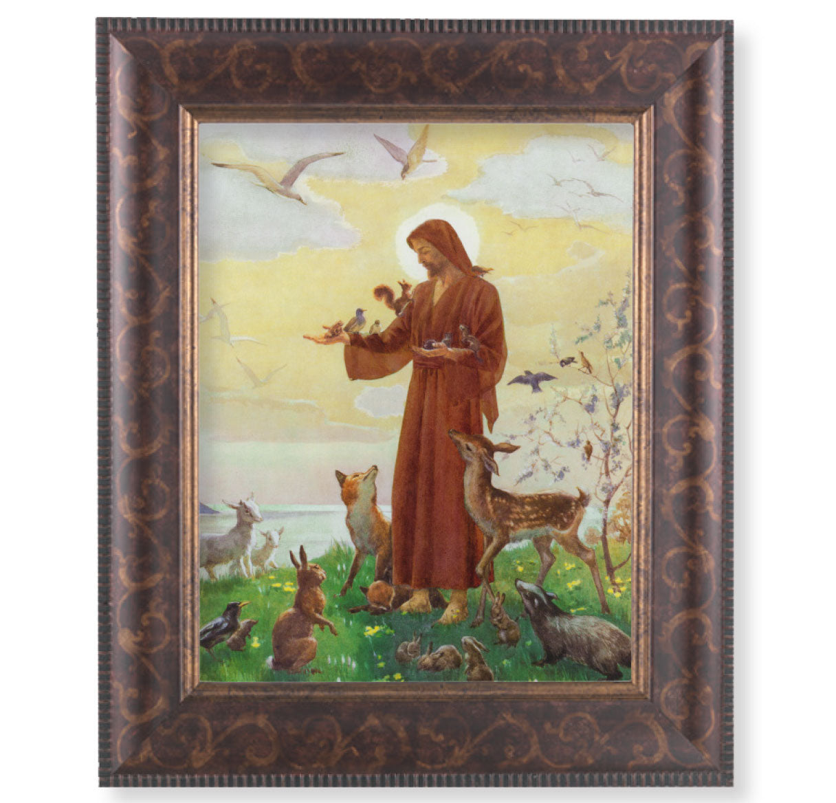 St. Francis Art-Deco Framed Art
