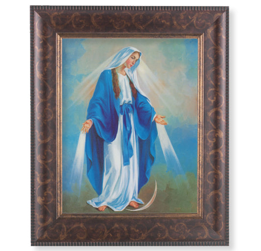 Our Lady of Grace Art-Deco Framed Art