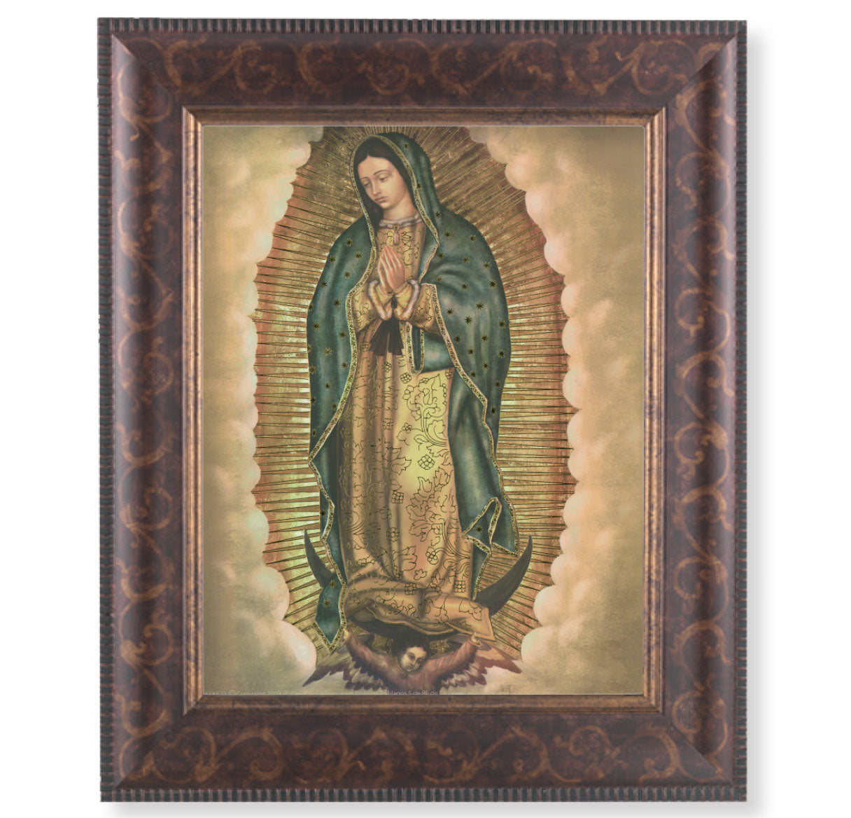 Our Lady of Guadalupe Art-Deco Framed Art