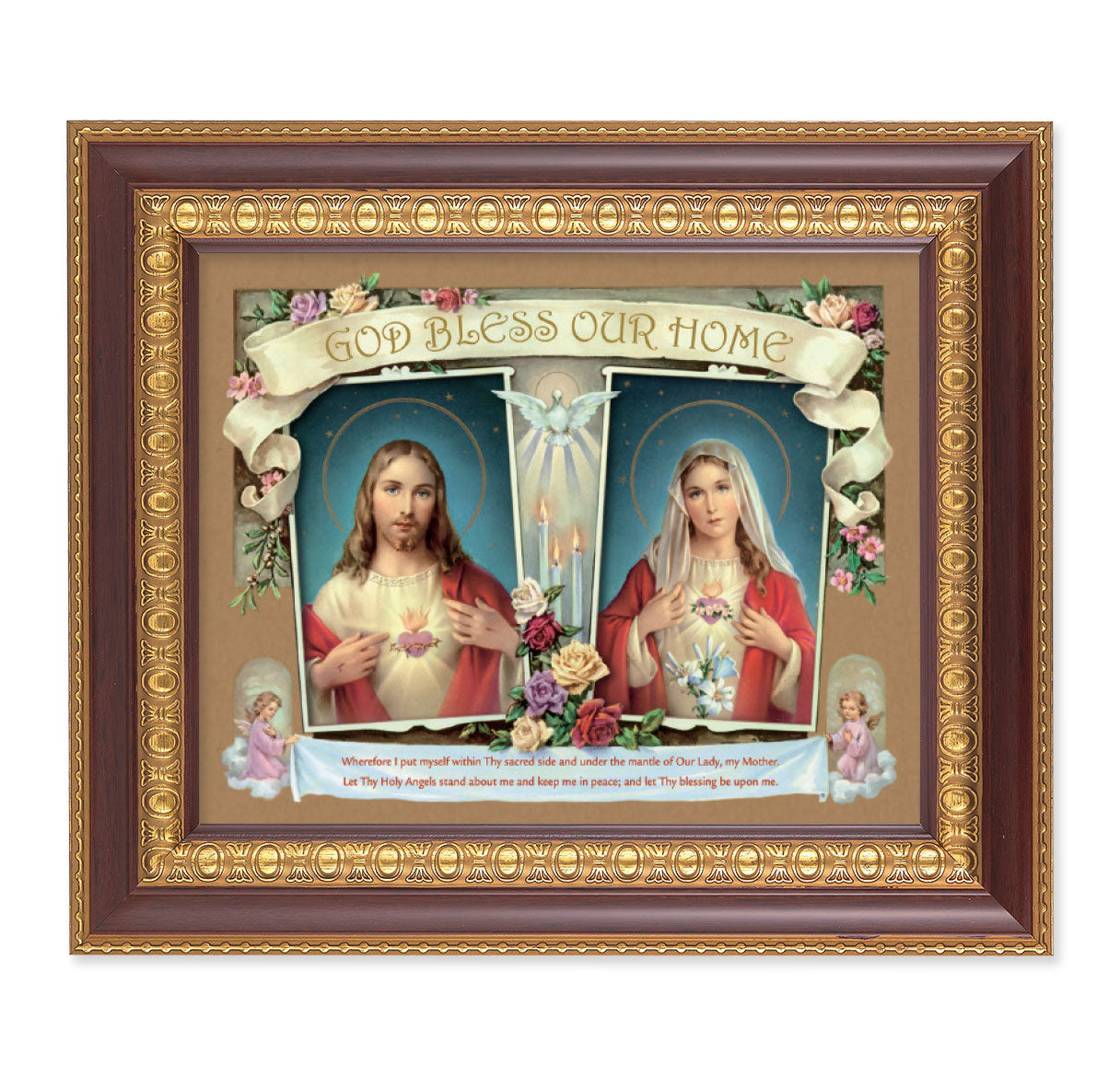 House Blessing - SHJ-IHM Cherry Gold Framed Art