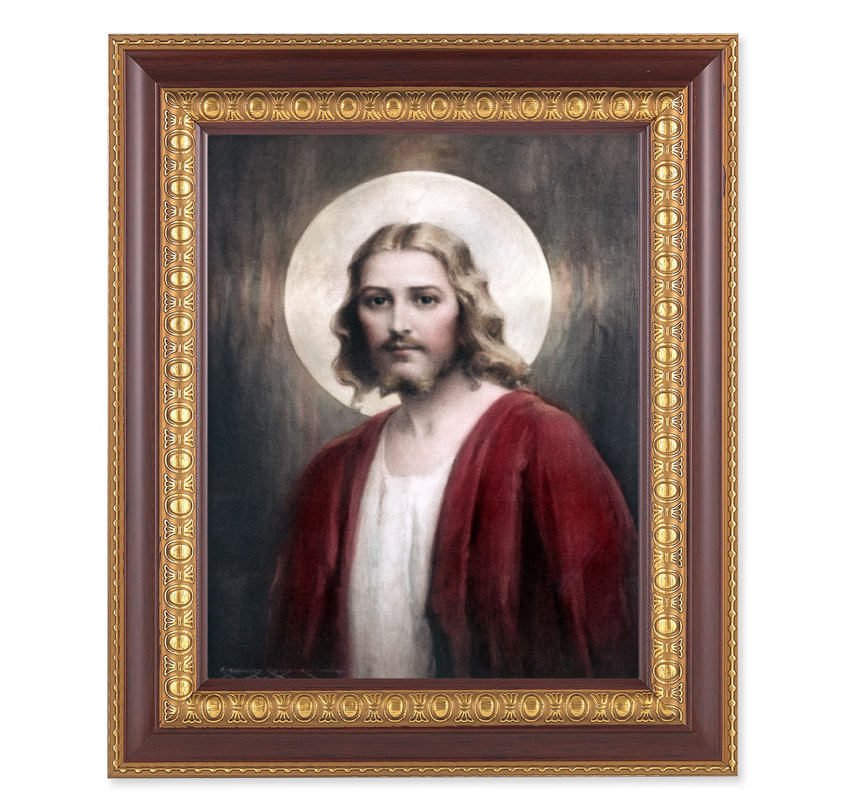 Confide in Me Cherry Gold Framed Art