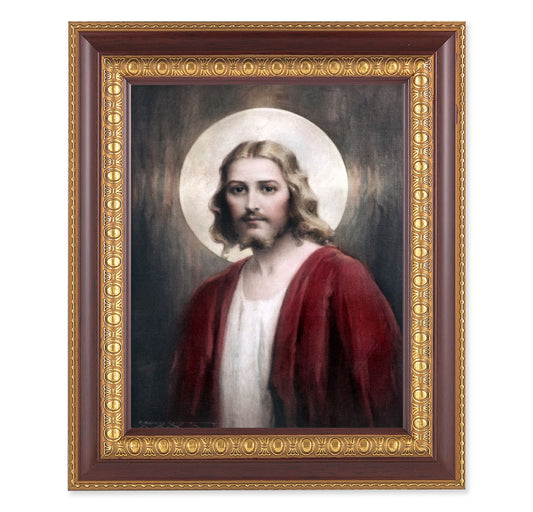 Confide in Me Cherry Gold Framed Art