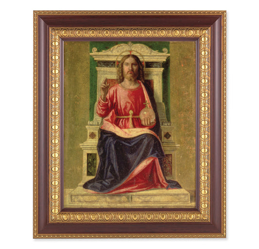 King of Heaven Cherry Gold Framed Art
