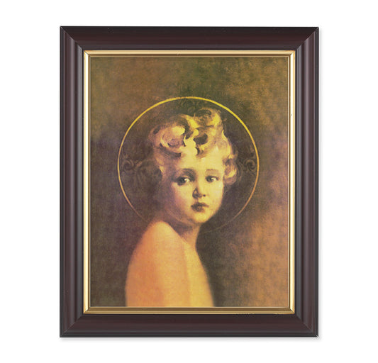 Light of the World Walnut Framed Art