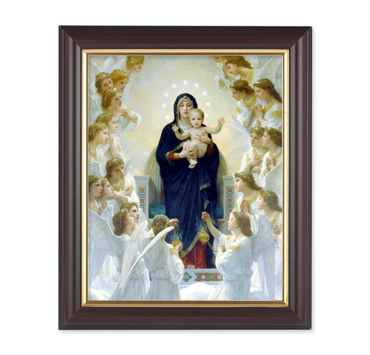 Queen of the Angels Walnut Framed Art