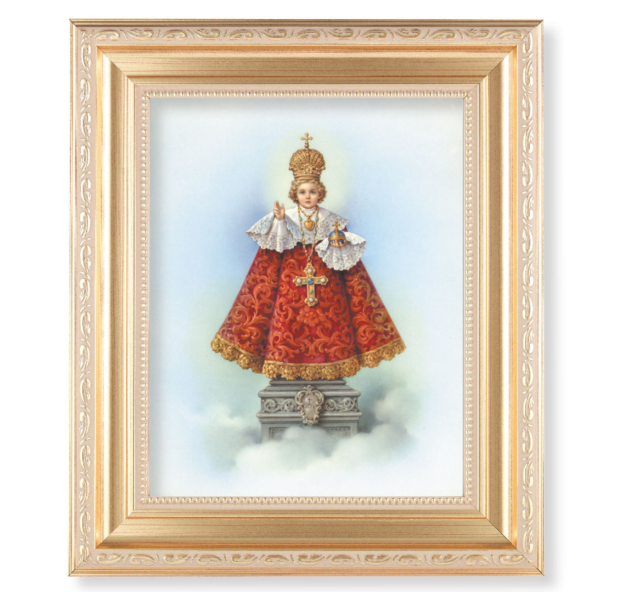 Infant of Prague Gold Framed Art