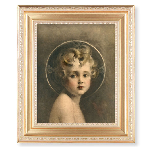 Light of the World Gold Framed Art