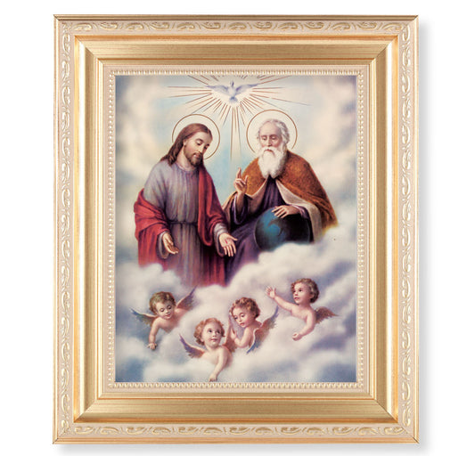 The Trinity Gold Framed Art