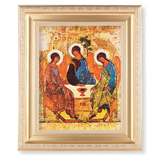 The Holy Trinity Gold Framed Art