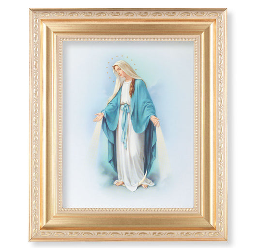 Our Lady of Grace Gold Framed Art