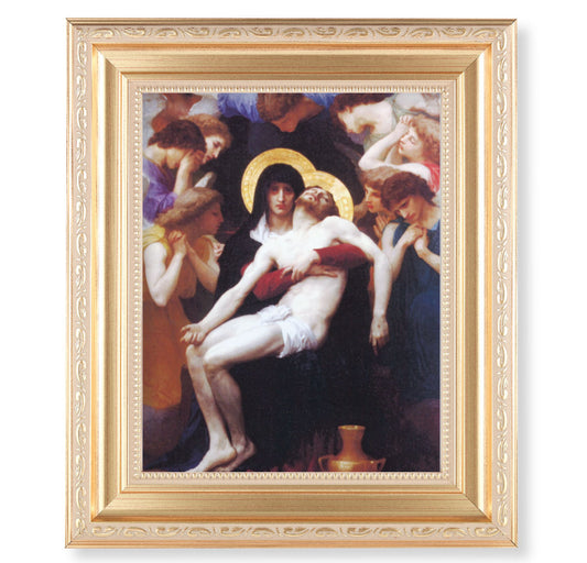 Pieta Gold Framed Art