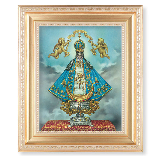 Virgen de San Juan Gold Framed Art