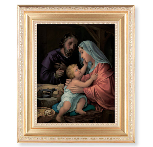Holy Family Gold Framed Art