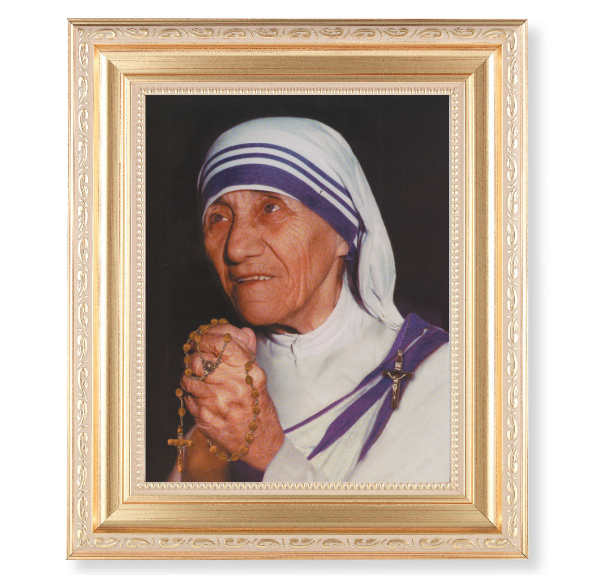 St. Teresa of Calcutta Blessing Gold Framed Art