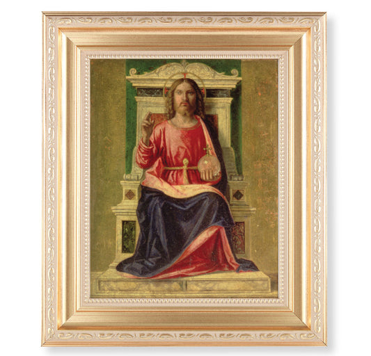 King of Heaven Gold Framed Art
