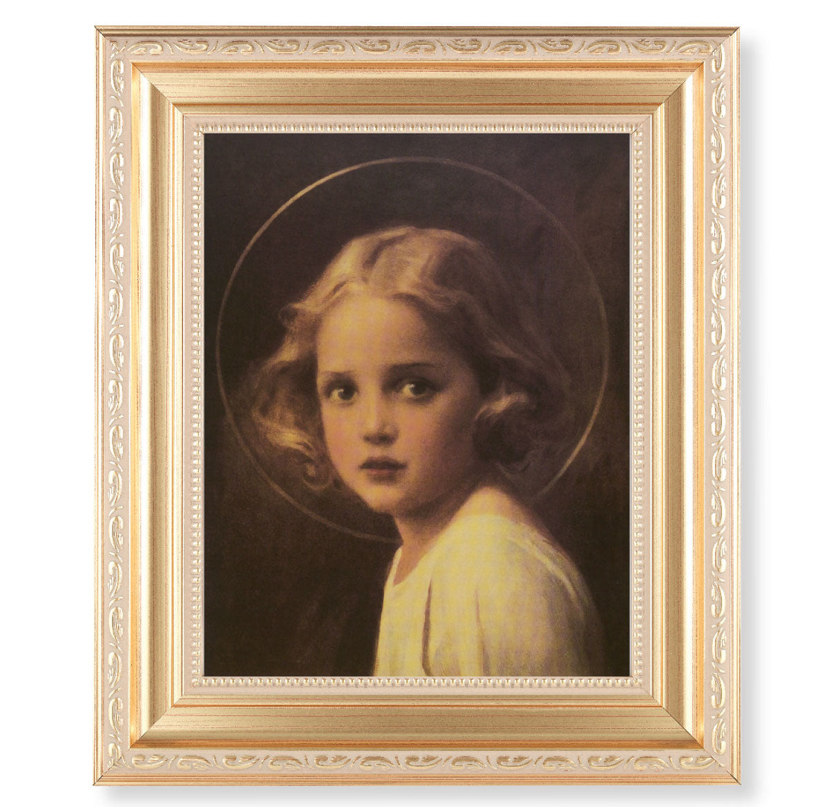 Mary Most Holy Gold Framed Art