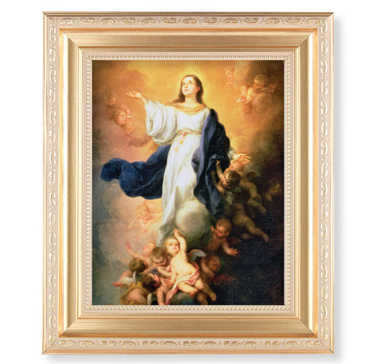 Immaculate Conception Gold Framed Art