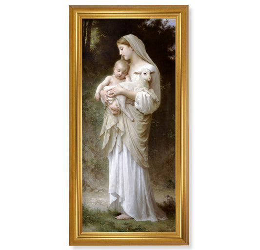 Divine Innocence Gold Framed Art