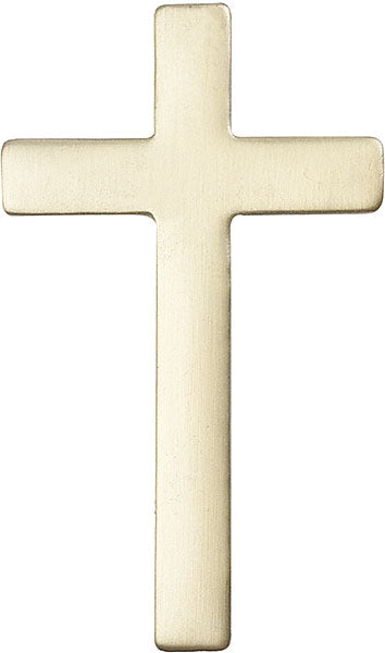 Antique Gold Cross Visor Clip