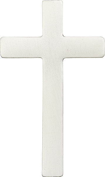 Antique Silver Cross Visor Clip