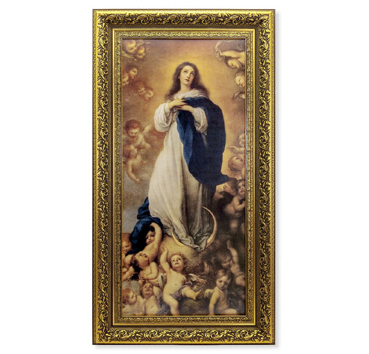 Immaculate Conception Gold-Leaf Framed Art