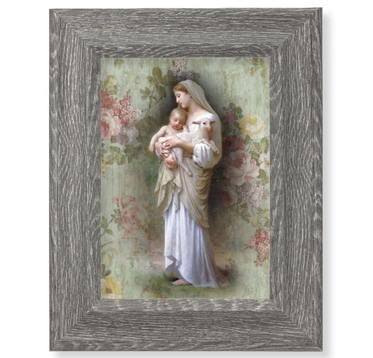 Divine Innocence Gray Framed Art