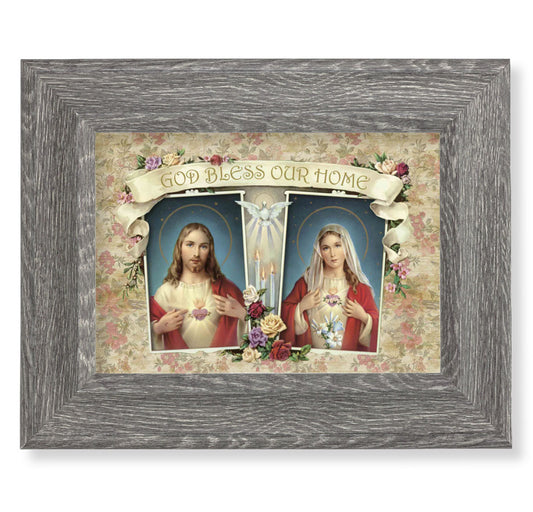 House Blessing - SHJ-IMH Gray Framed Art