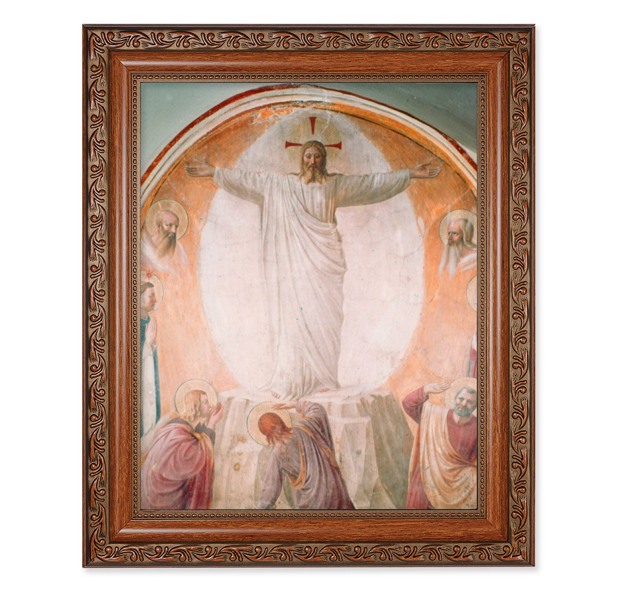 Transfiguration of Christ Mahogany Finished Framed Art