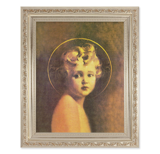 Light of the World Antique Silver Framed Art