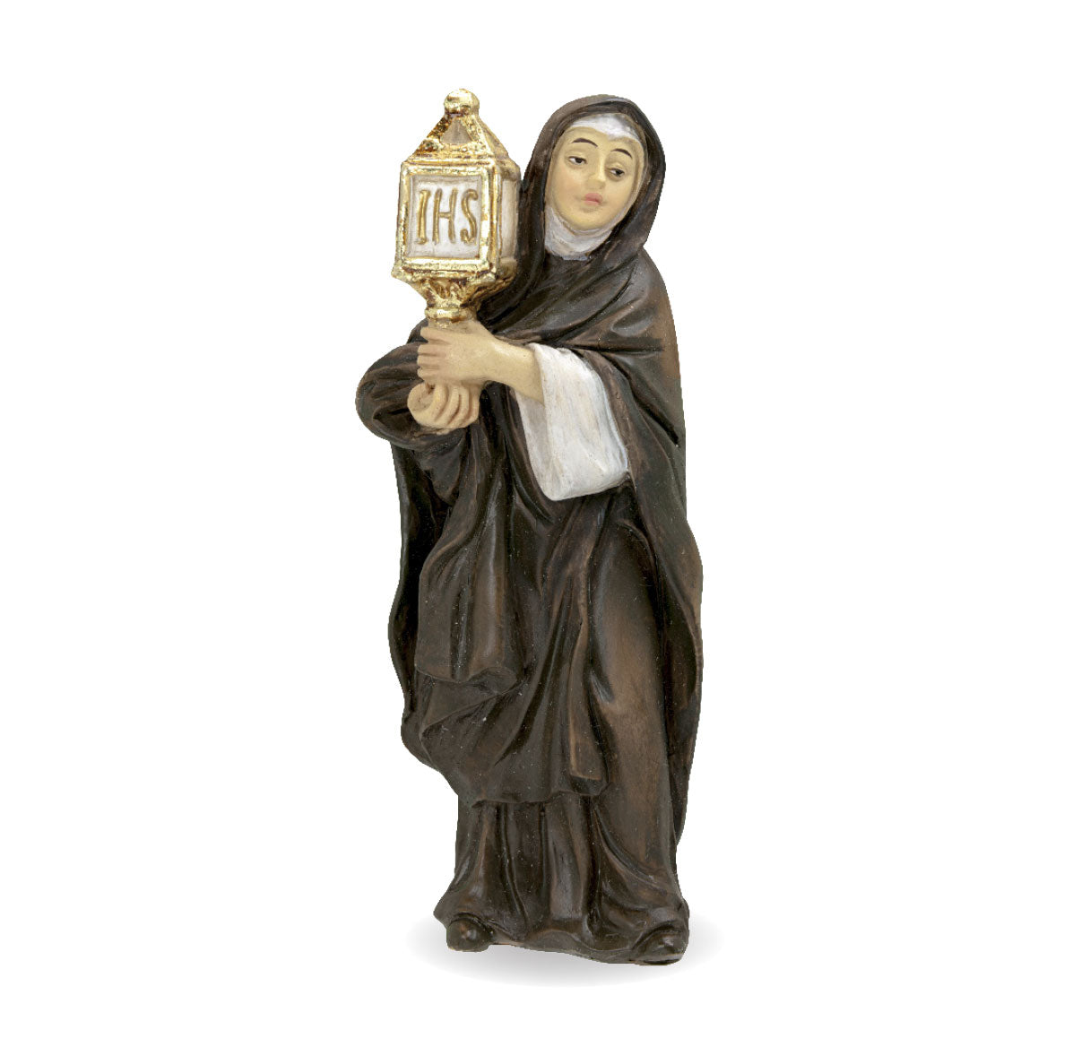 Saint Clare of Assisi Resin Statue