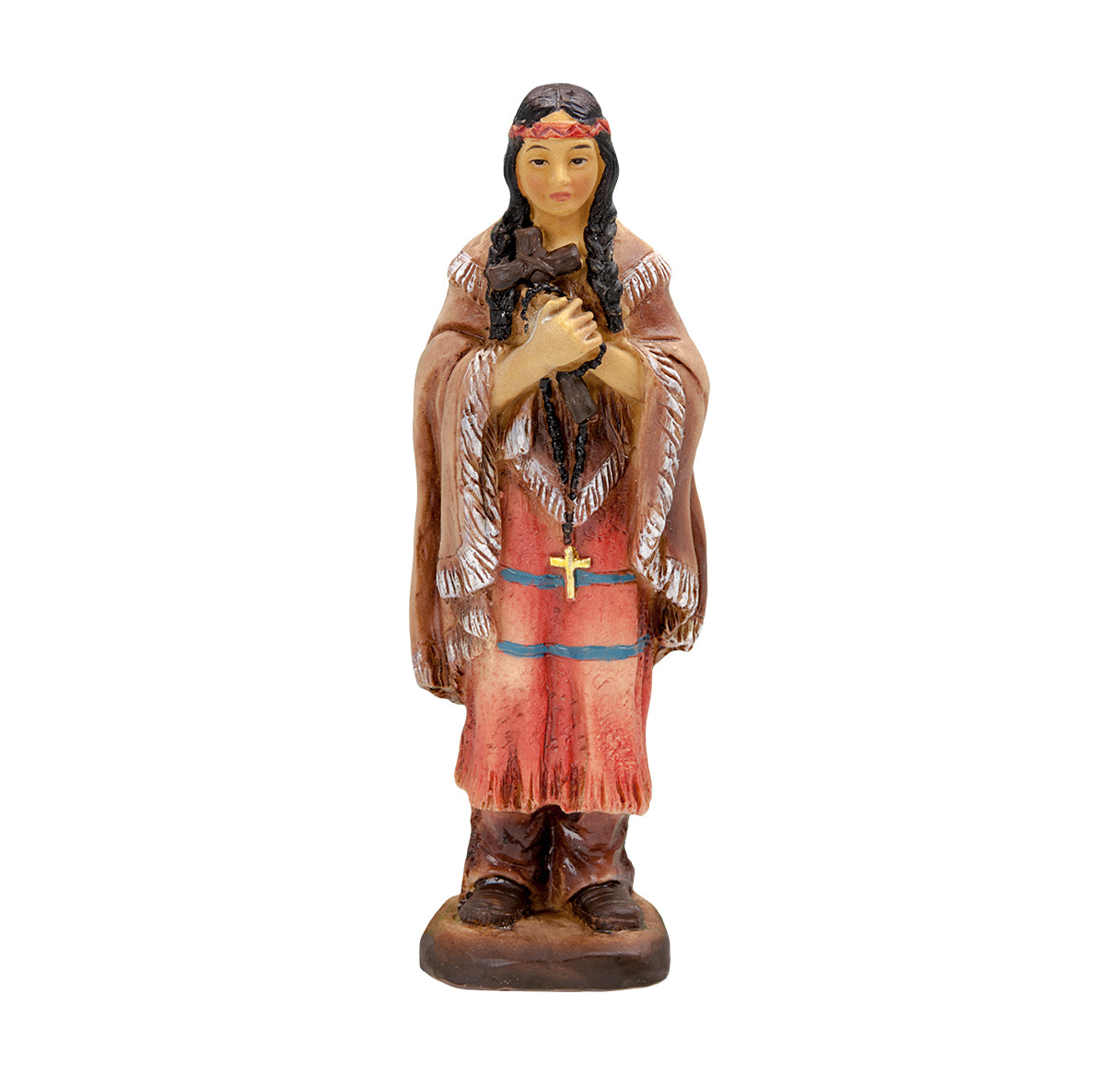 Saint Kateri Tekakwitha Resin Statue