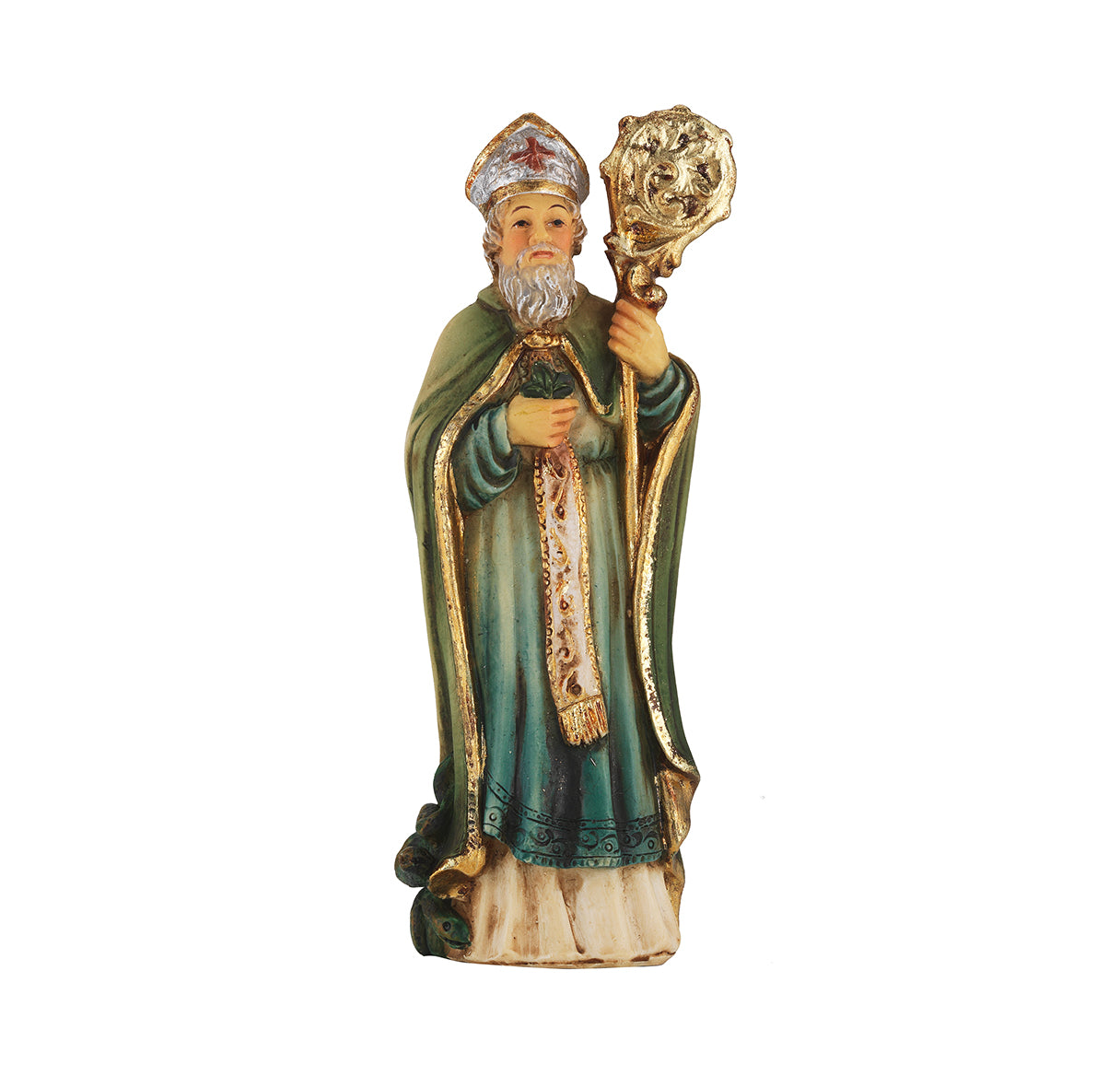 Saint Patrick of Ireland Resin Statue