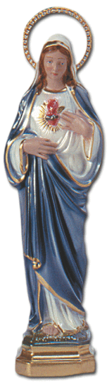 The Immaculate Heart Of Mary Statue with Halo