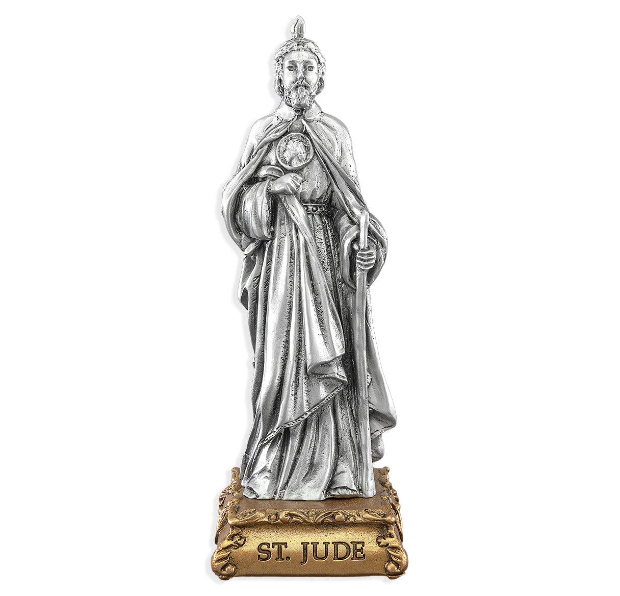 St. Jude of Thaddeus Pewter Statue