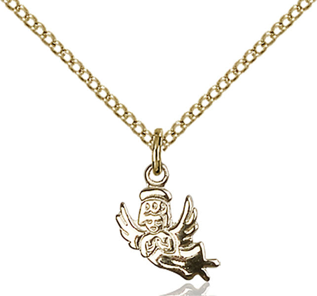 14kt Gold Filled Angel Pendant