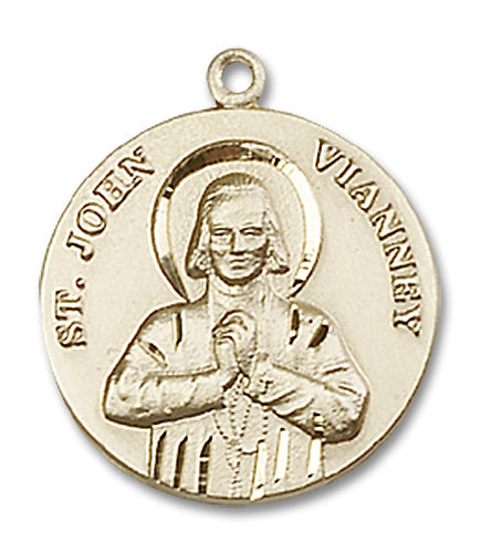 14kt Gold Filled Saint John Vianney Pendant
