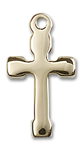 14kt Gold Cross Medal