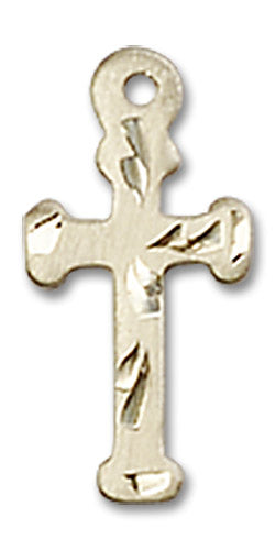 14kt Gold Cross Medal