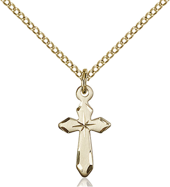 14kt Gold Filled Cross Pendant