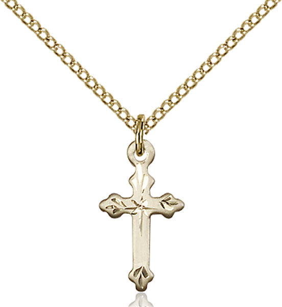 14kt Gold Filled Cross Pendant