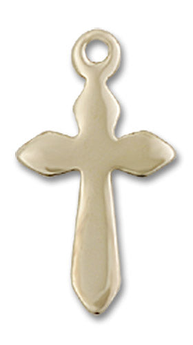 14kt Gold Cross Medal