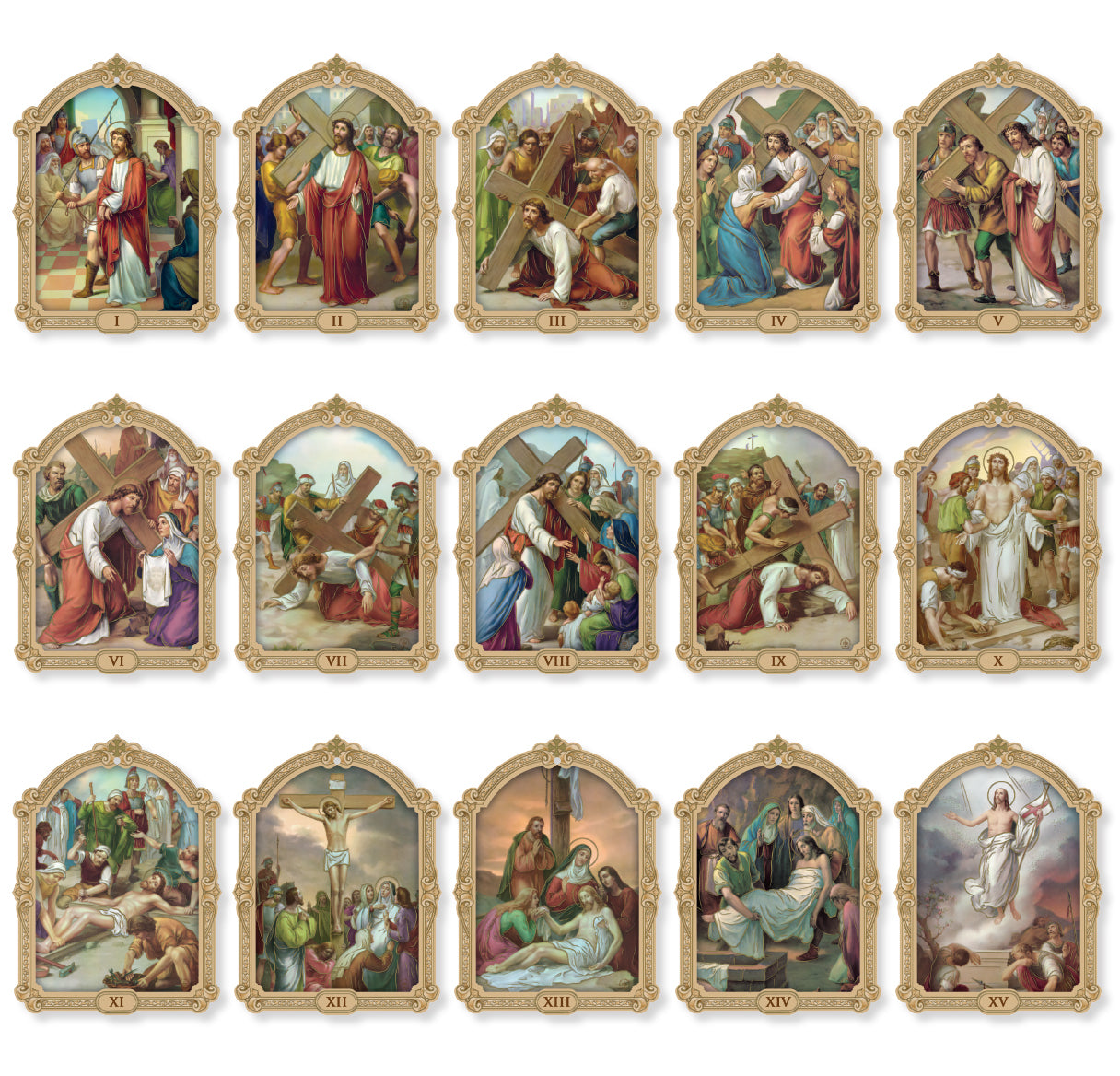 Stations of the Cross Plaques